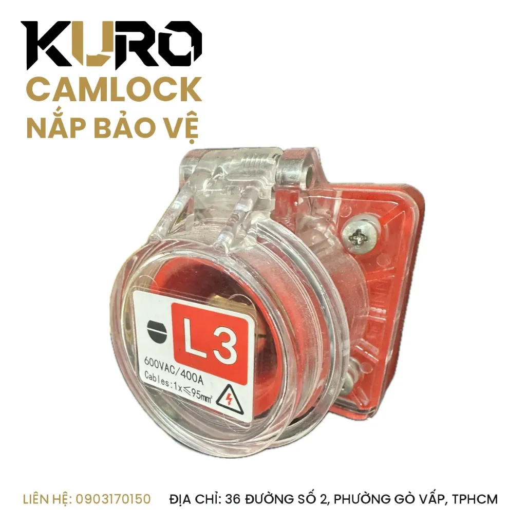 Nắp Che Trong Suốt - camlock 400A