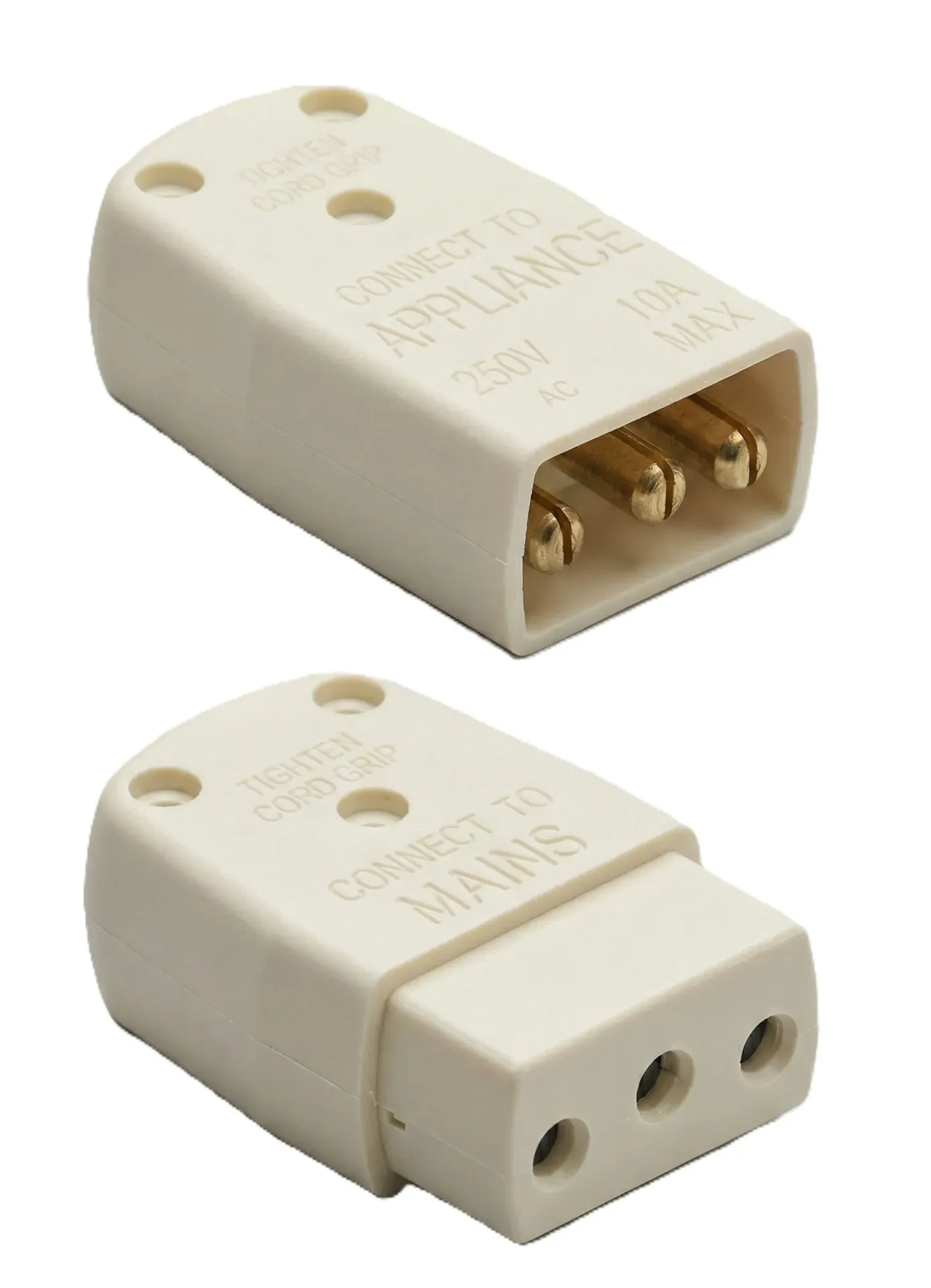 BG Connector - KURO Đầu nối dây di động 10A, 1 pha, 3 chân