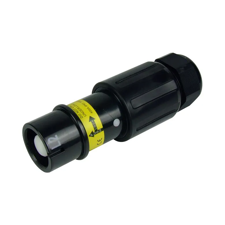 Đầu nối chống nước Kuro - Camlock 400A - Powerfit 400A - IP67 - Đầu đực, Phích di động